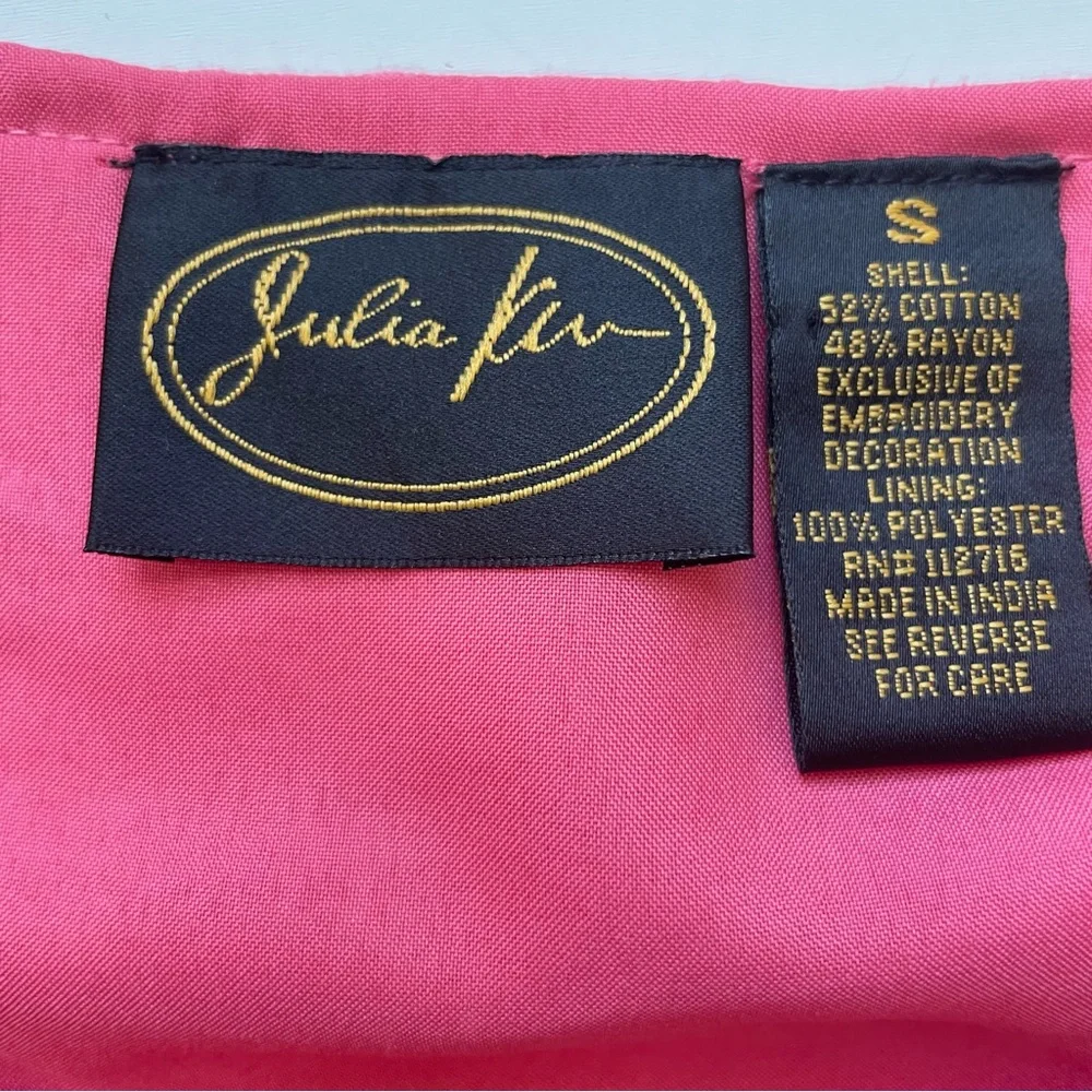 Julia Kim sequined beaded jacket, butterflies motif - Picture 9 of 10